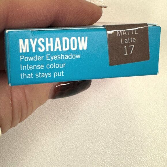 Models Own Myshadow Powder Eye Shadow Intense Color Latte Matte 17 .07oz Brown - Picture 2 of 6